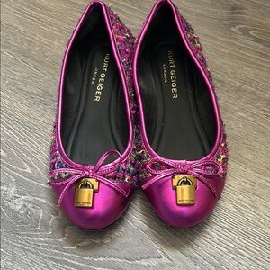 Kurt Geiger Women's Pink Flats